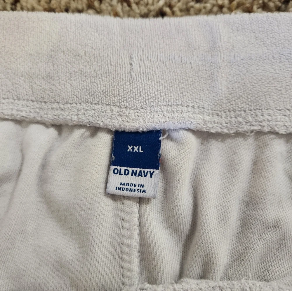 Cream Terry Cloth Shorts - Picture 2 of 2